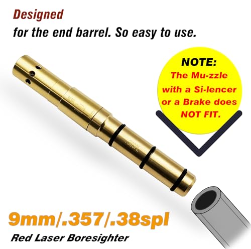 Special Laser Boresighter for Accurate and Easy Fitting on Rifles, Pistols, Revolvers, and Air Guns
| Special Laser Bor