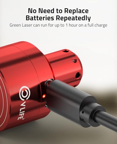 CVLIFE Rechargeable Green/Red Laser Bore Sight for Multiple Calibers and Easy Magnetic Connection
| CVLIFE Rechargeable