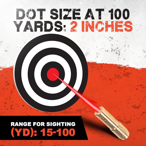 Firefield 9mm In-Chamber Red Laser Brass Boresight for Precision Targeting and Quick Aiming
| Firefield 9mm In-Chamber