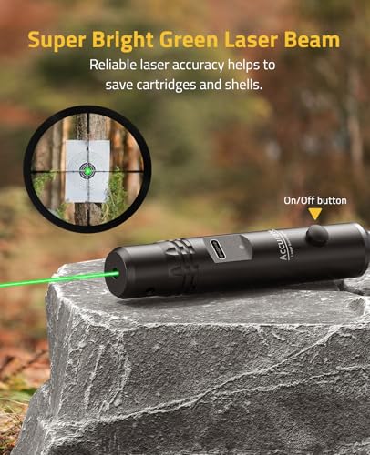 CVLIFE Rechargeable Professional Red/Green Laser Bore Sight for Hunting
| CVLIFE Rechargeable Bore Sight Laser Kit with
