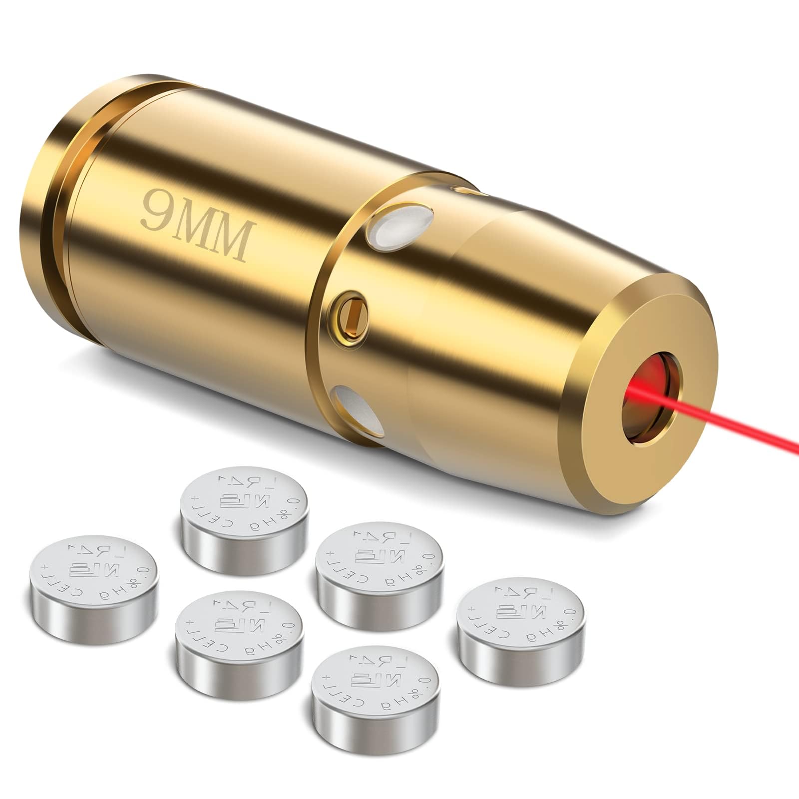 EZshoot 9mm Laser Boresighter for Shooting Enthusiasts at Shooting Ranges