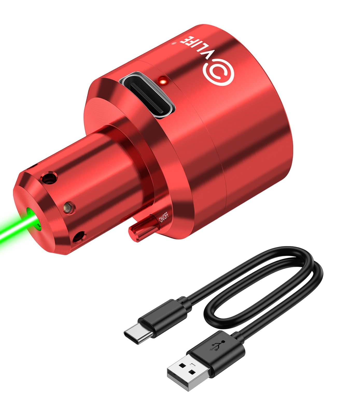 CVLIFE Rechargeable Green/Red Laser Bore Sight for Multiple Calibers and Easy Magnetic Connection
| CVLIFE Rechargeable