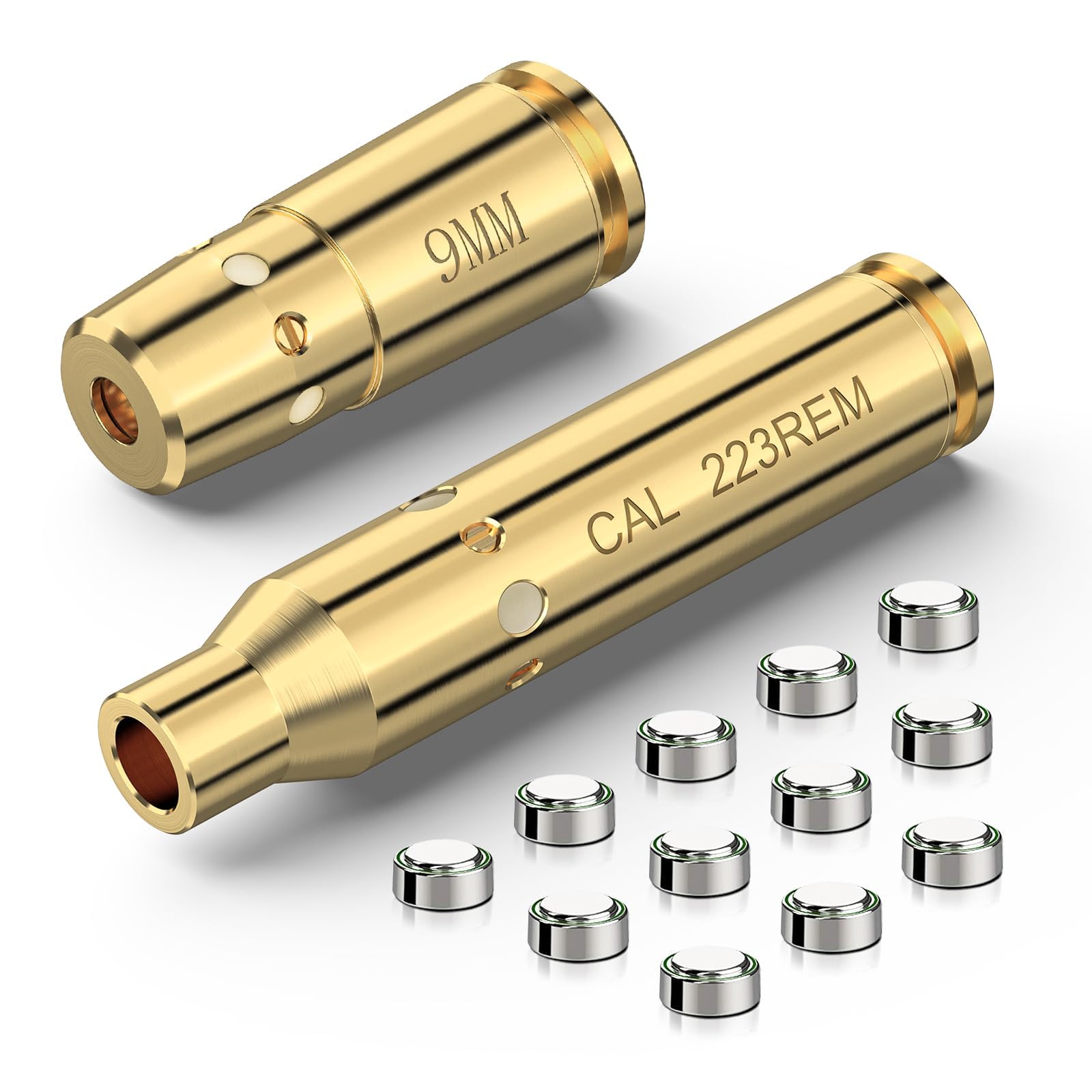 MidTen Red Laser Bore Sight for .223REM/ 9MM/ .40 S&W Users
| MidTen Laser Bore Sight 12 Batteries for 45ACP/ 243/308WI