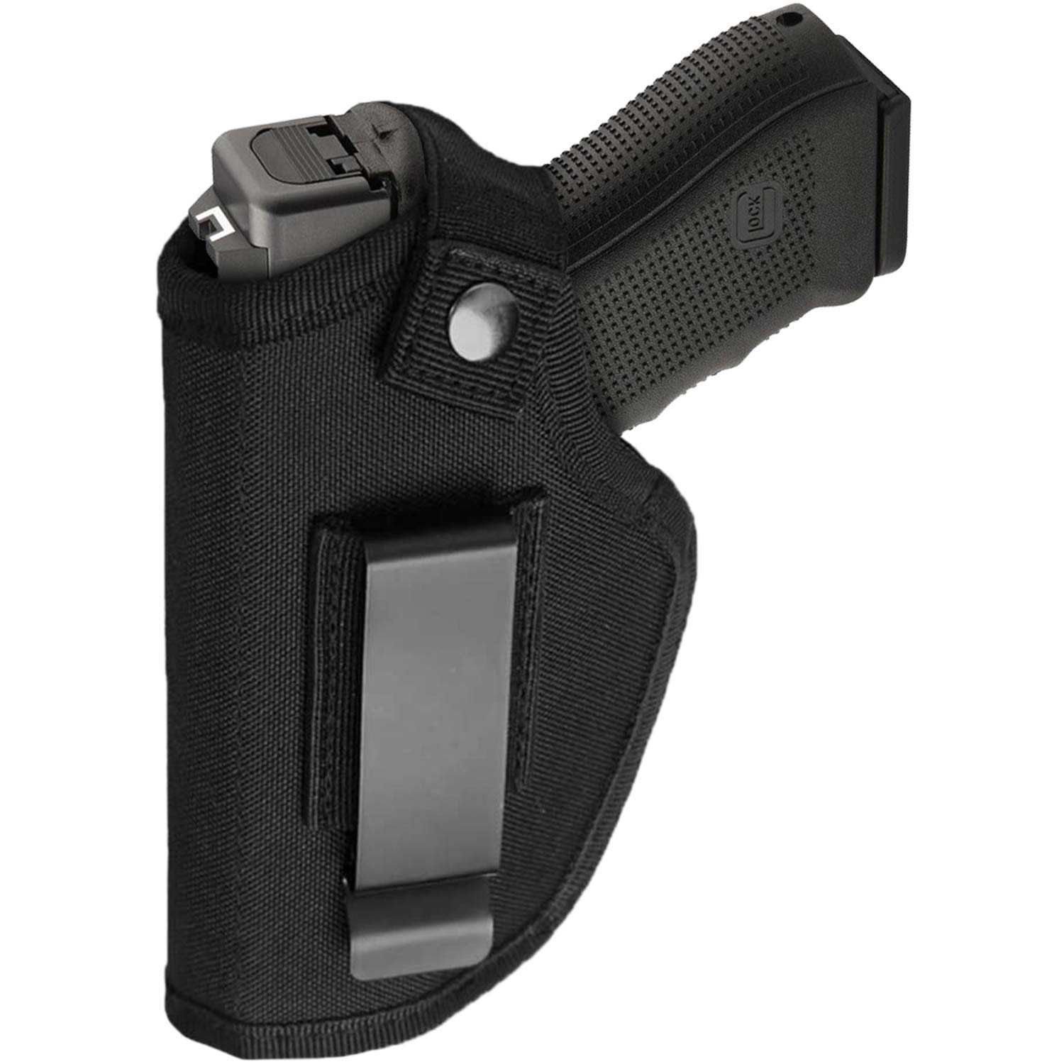 Men's Concealed Carry 380 Gun Holster, Universal Airsoft 9mm Holster for Right/Left Hand, Fits Glock, M&P Shield & Simil